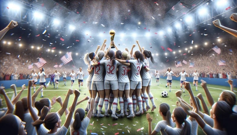 foot feminin2 The evolution of women's soccer: from its origins to the world stage